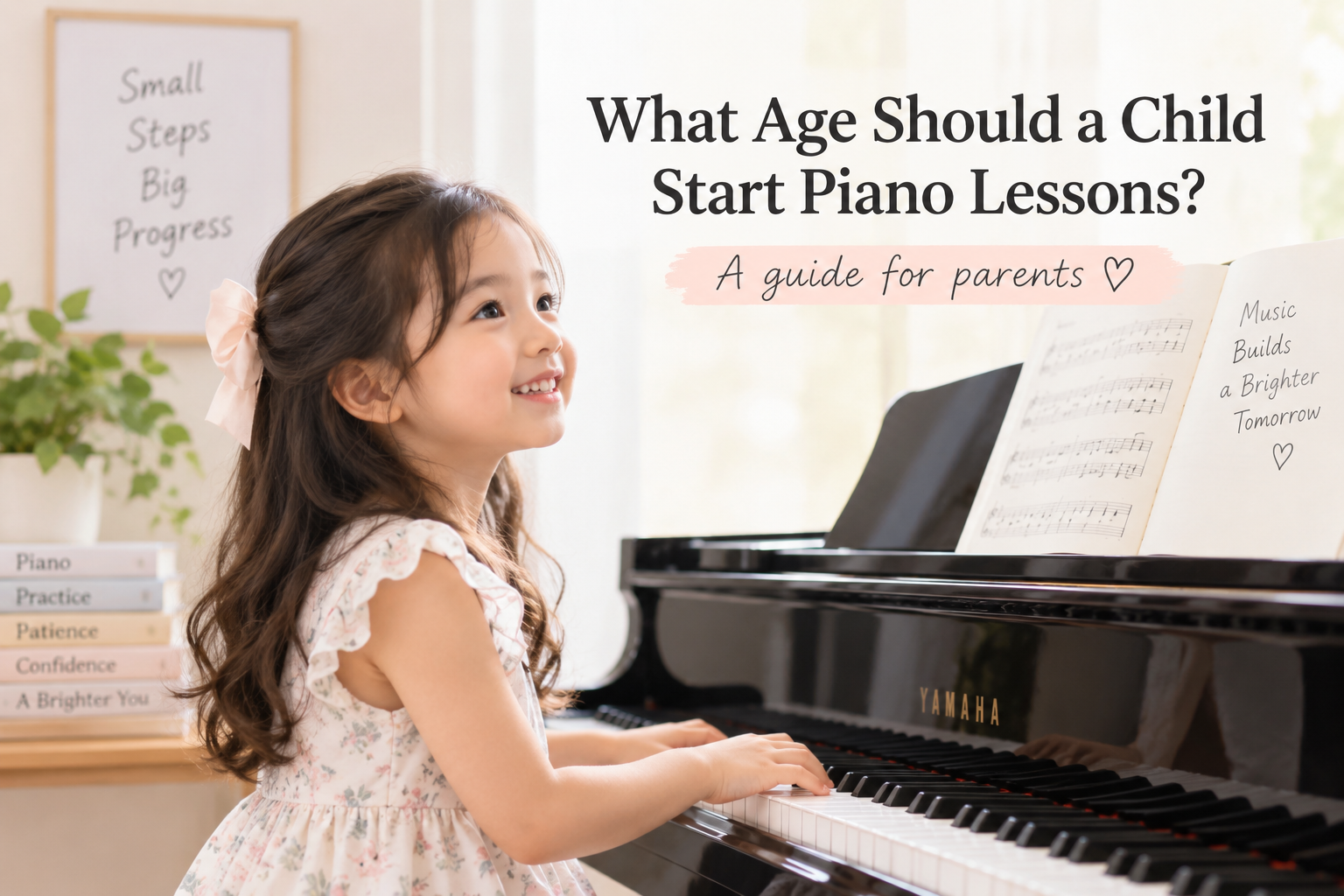 What Age Should  a Child Start Piano Lessons?